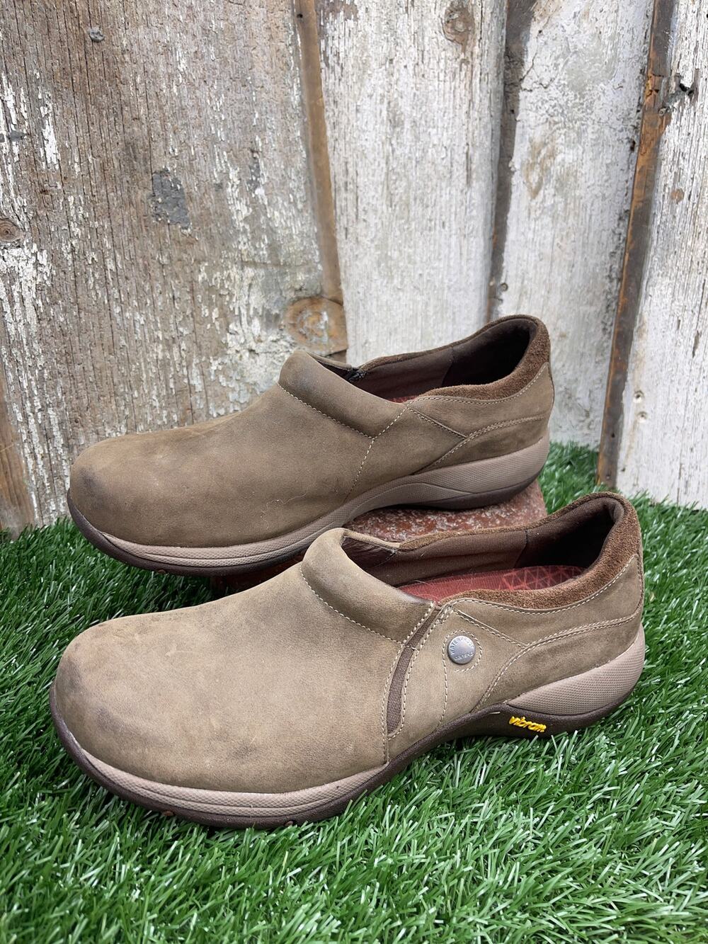Dansko Patti Taupe Casual Slip On Shoes Women's 41 US 10.5-11